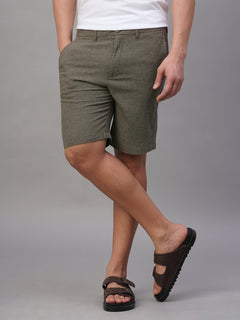 Men’s Cotton Linen Regular Fit Short Avenue