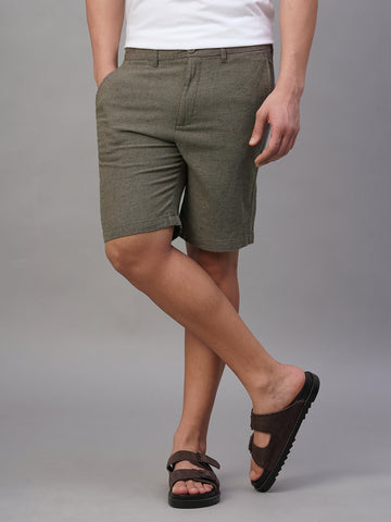 Men’s Cotton Linen Regular Fit Short Avenue