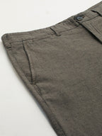 Men's Avenue Cotton Linen Regular Fit Shorts