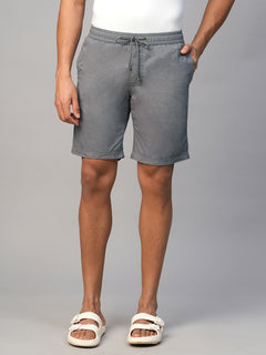 Men’s Cotton Regular Fit Short Grey