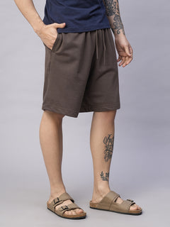 Men’s Organic Cotton Regular Fit Style Short Brown