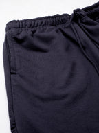Men's Navy Organic Cotton Regular Fit Shorts