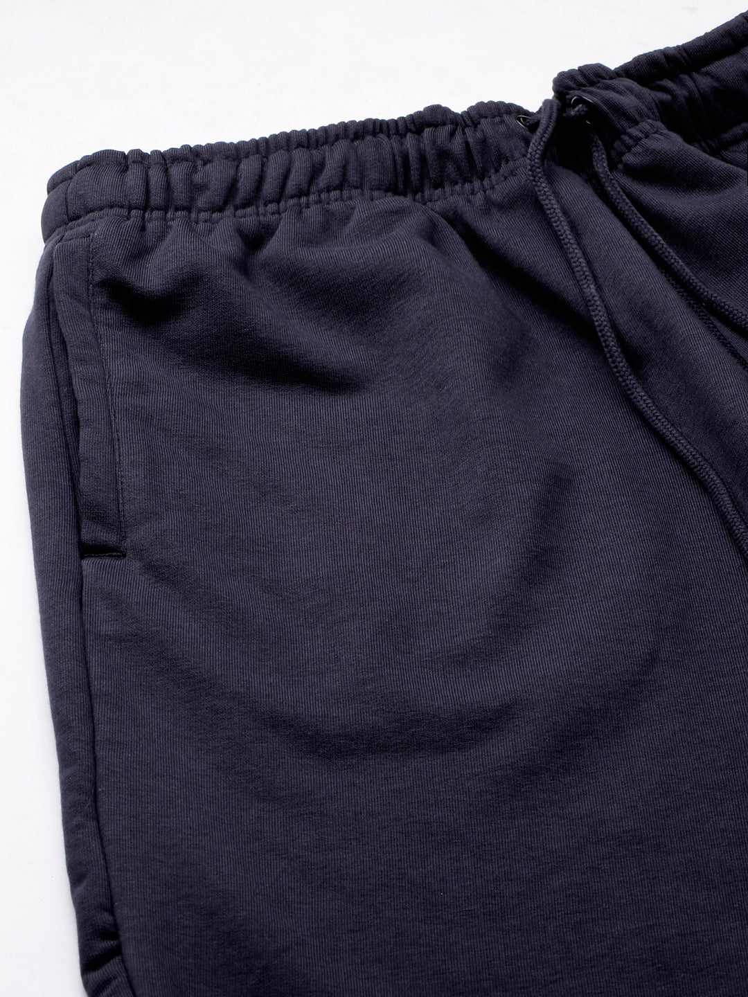 Men's Navy Organic Cotton Regular Fit Shorts