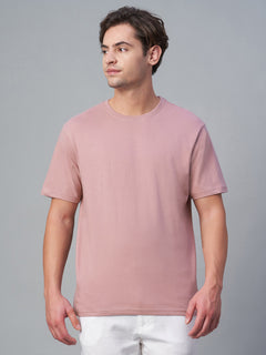 Men’s Cotton Regular Fit T-Shirt Pink