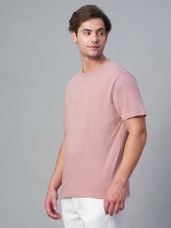 Men’s Cotton Regular Fit T-Shirt Pink