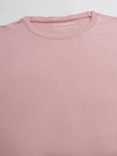Men’s Cotton Regular Fit T-Shirt Pink