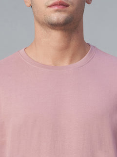 Men’s Cotton Regular Fit T-Shirt Pink