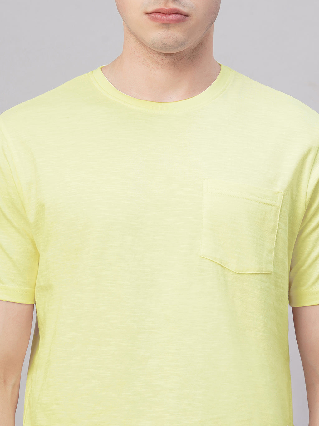 Men's Natural 100% Cotton Regular Fit Tshirt