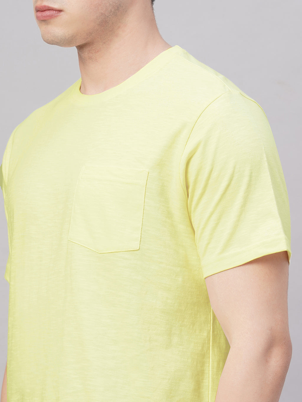 Men's Natural 100% Cotton Regular Fit Tshirt