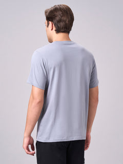Men’s Cotton Regular Fit Half Sleeve T-Shirt Grey