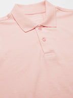 Men's Pink 100% Cotton Regular Fit Tshirt