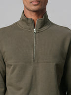 Men's Brown Cotton Polyester Regular Fit Tshirt