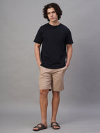 Men's Navy 100% Cotton Regular Fit Tshirt