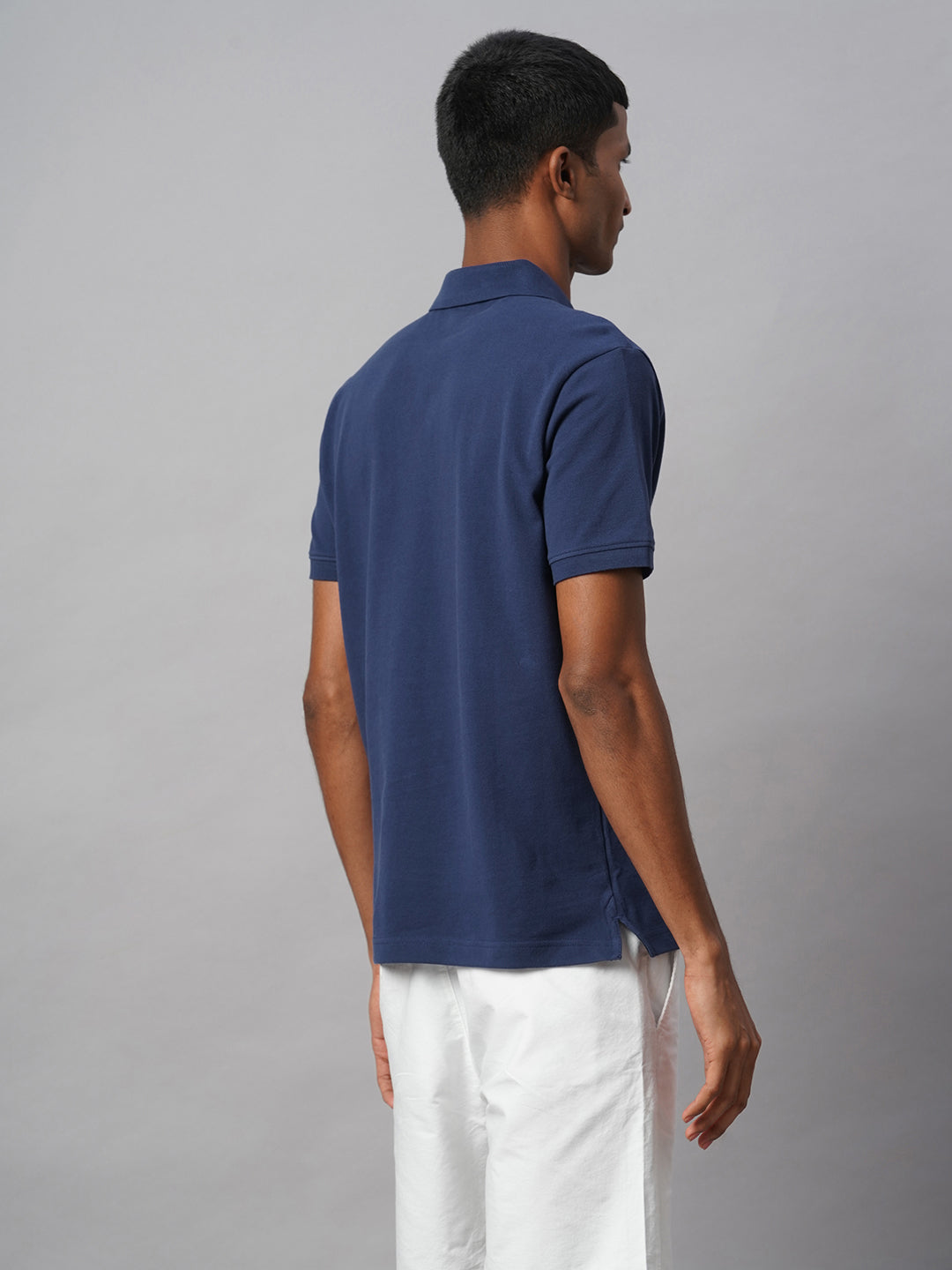 Men's Royal 100% Cotton Regular Fit Tshirt