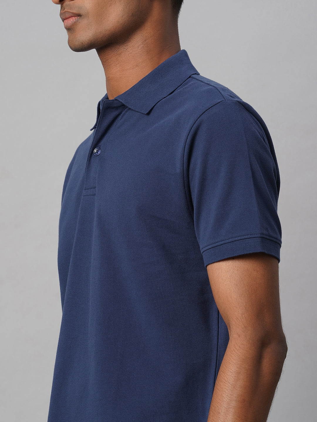 Men's Royal 100% Cotton Regular Fit Tshirt