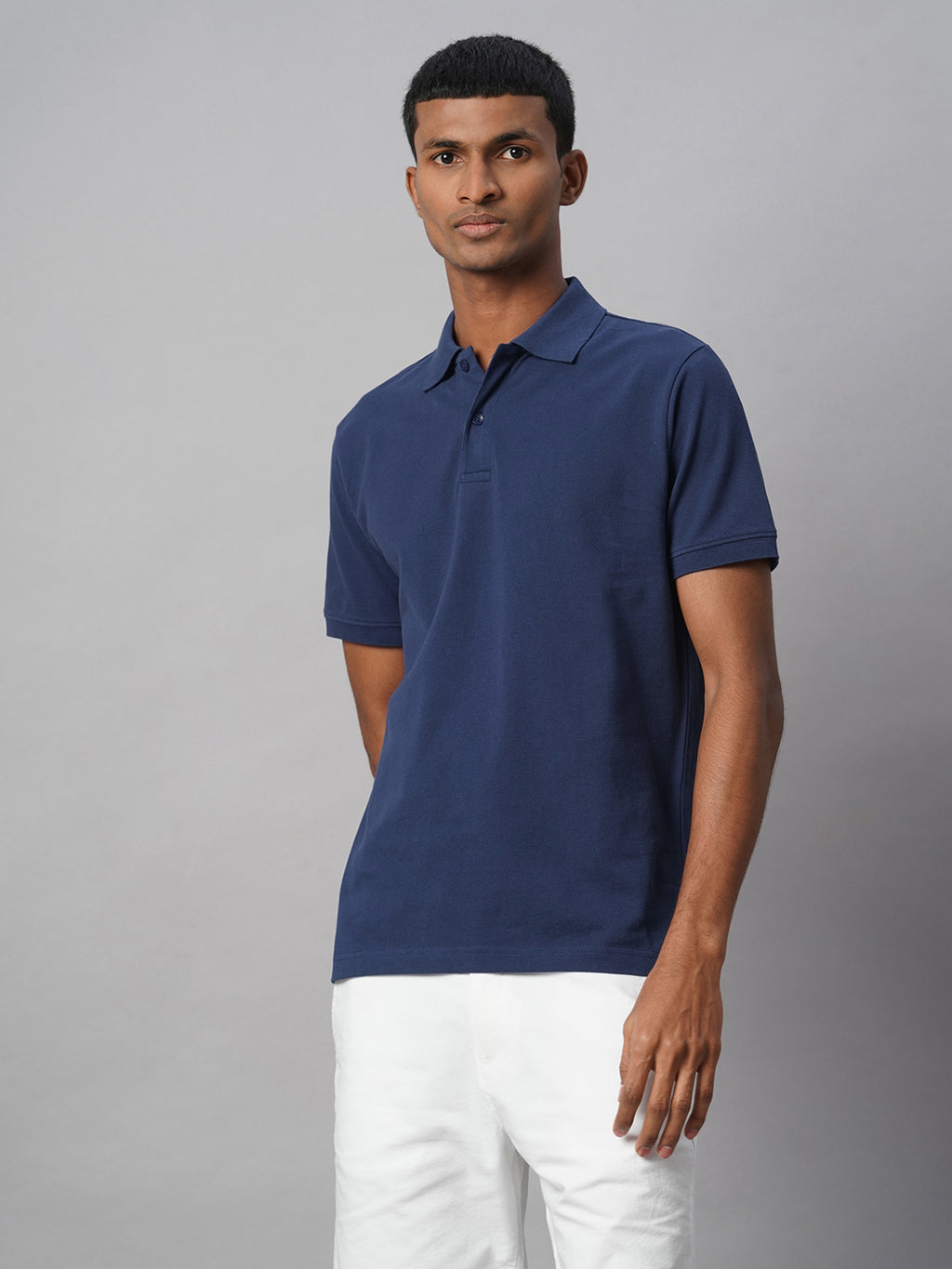 Men's Royal 100% Cotton Regular Fit Tshirt