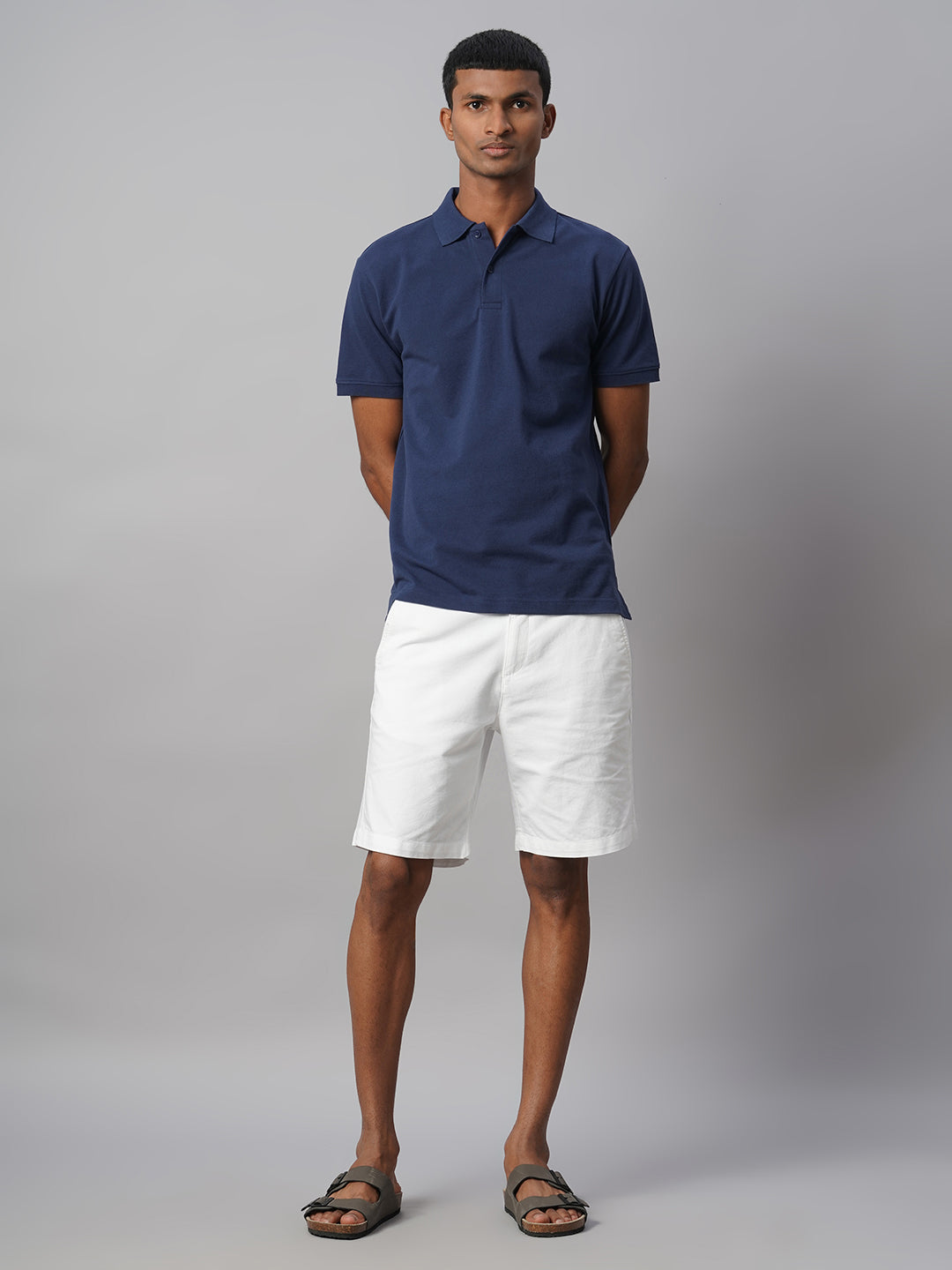 Men's Royal 100% Cotton Regular Fit Tshirt