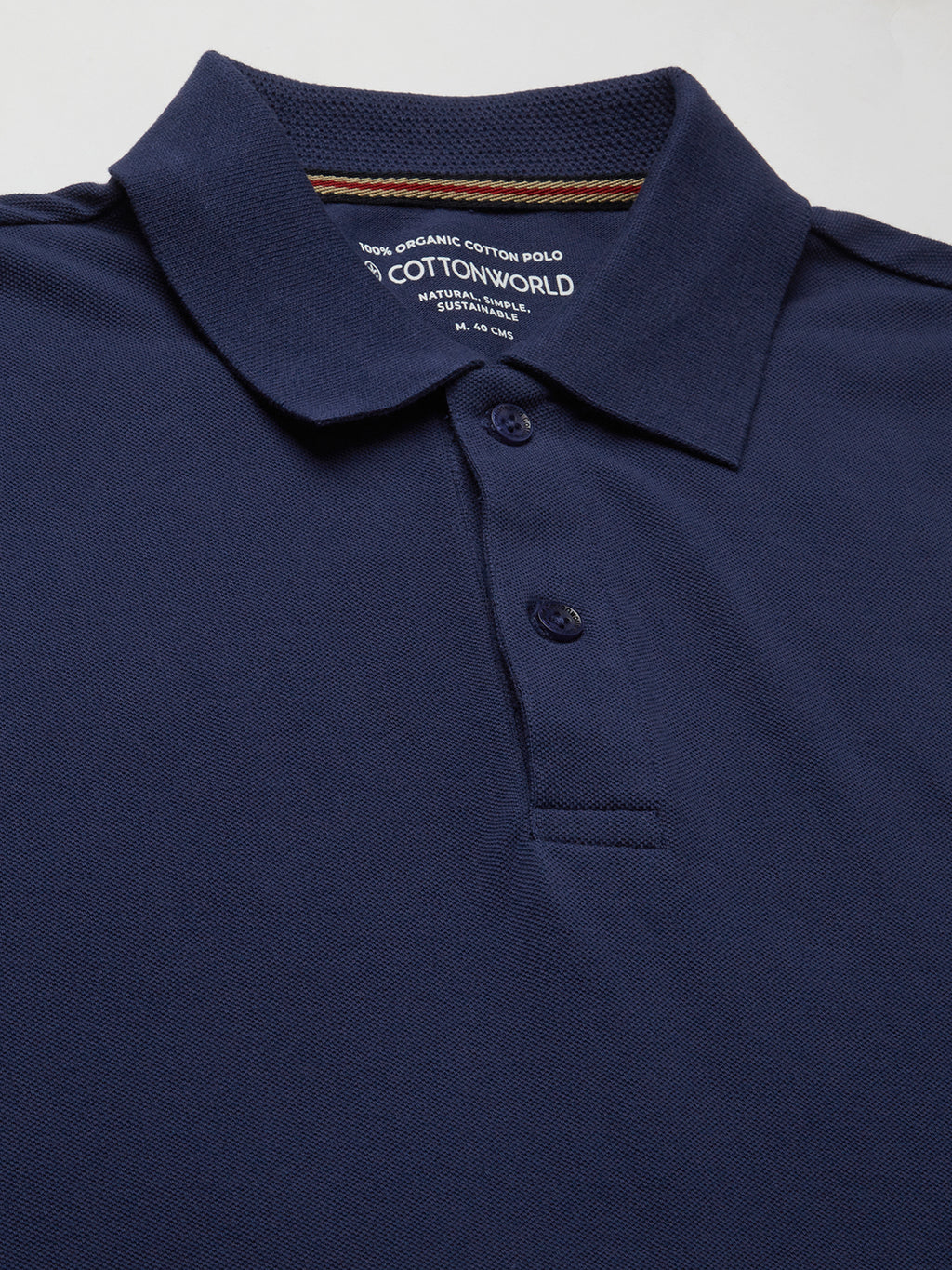 Men's Royal 100% Cotton Regular Fit Tshirt