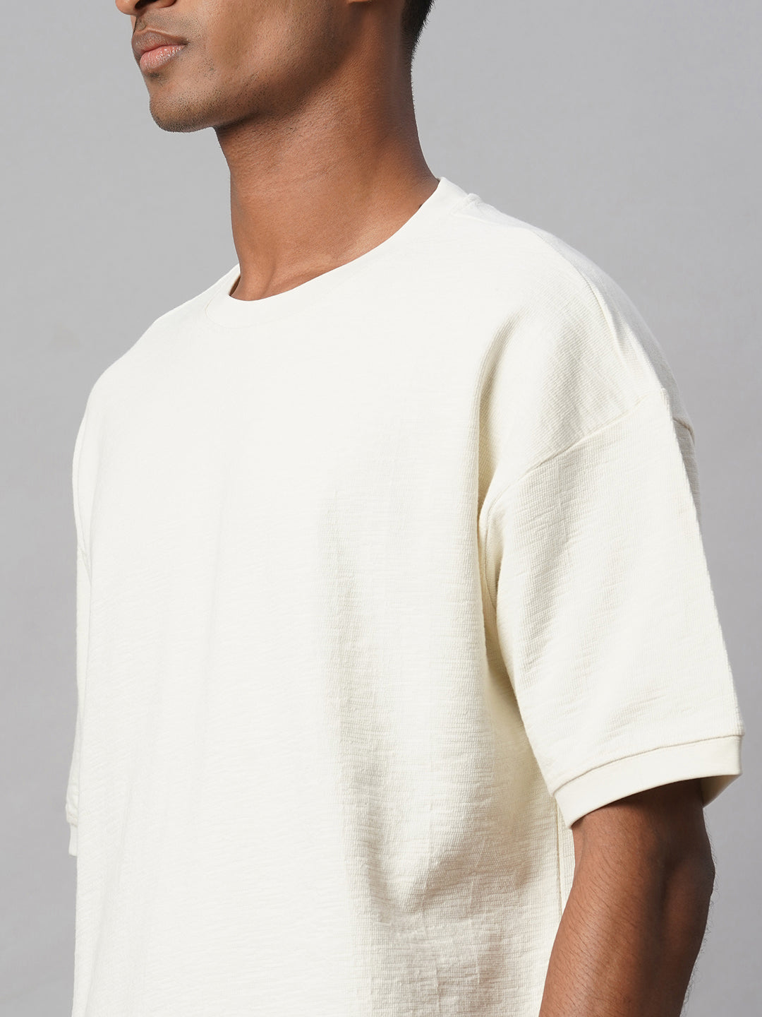 Men's Natural 100% Cotton Regular Fit Tshirt