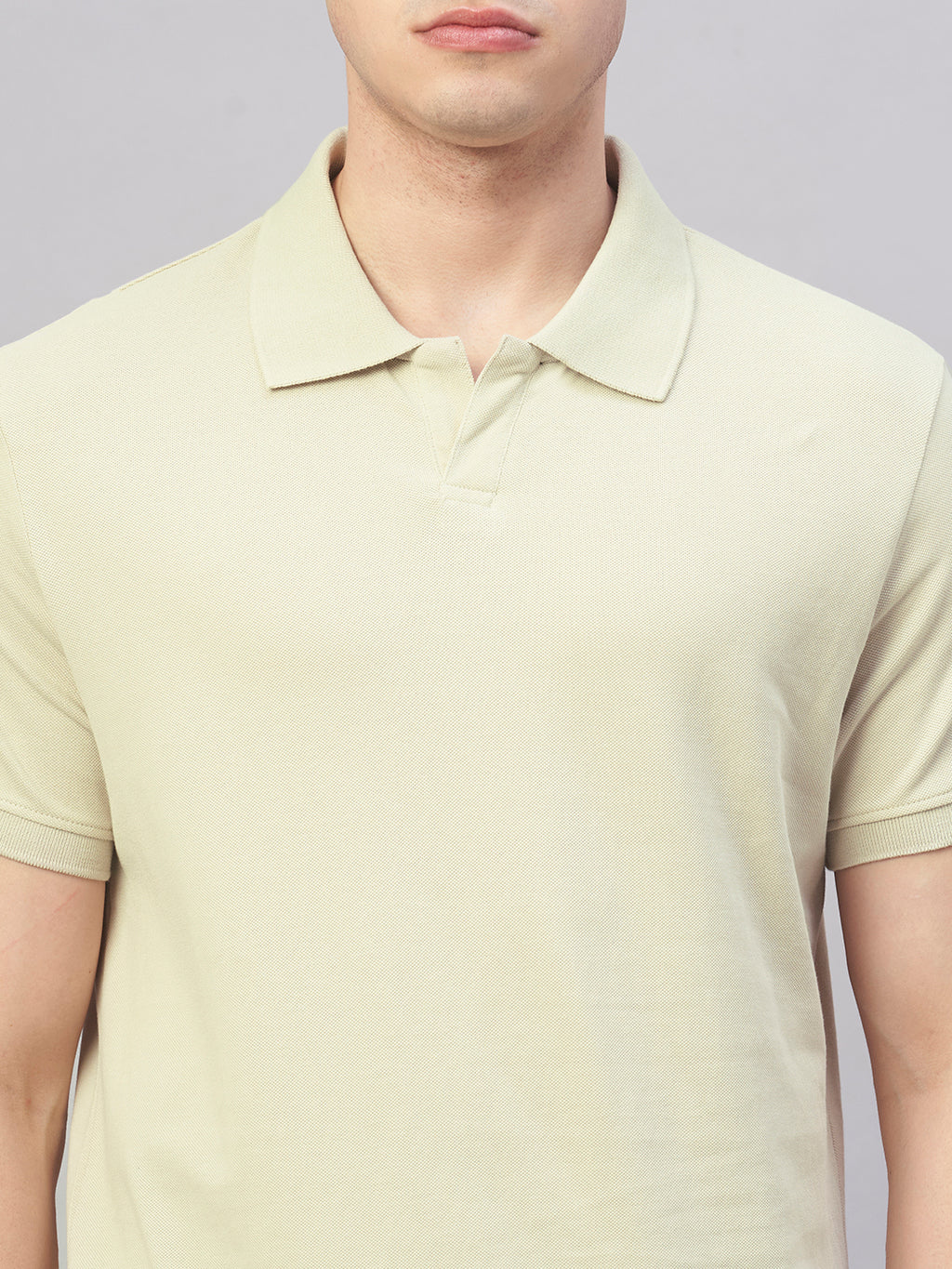 Men's Grey 100% Cotton Regular Fit Tshirt