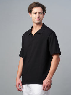Men’s Cotton Relax Fit T-Shirt Black