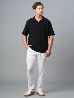 Men’s Cotton Relax Fit T-Shirt Black