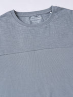 Men's Grey 100% Organic Cotton Regular Fit Tshirt