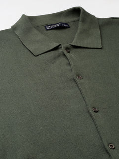 Men’s Cotton Regular Fit T-Shirt Green