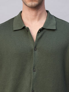 Men’s Cotton Regular Fit T-Shirt Green