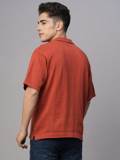 Men’s Cotton Regular Fit T-Shirt Red