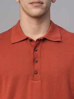 Men’s Cotton Regular Fit T-Shirt Red