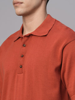 Men’s Cotton Regular Fit T-Shirt Red