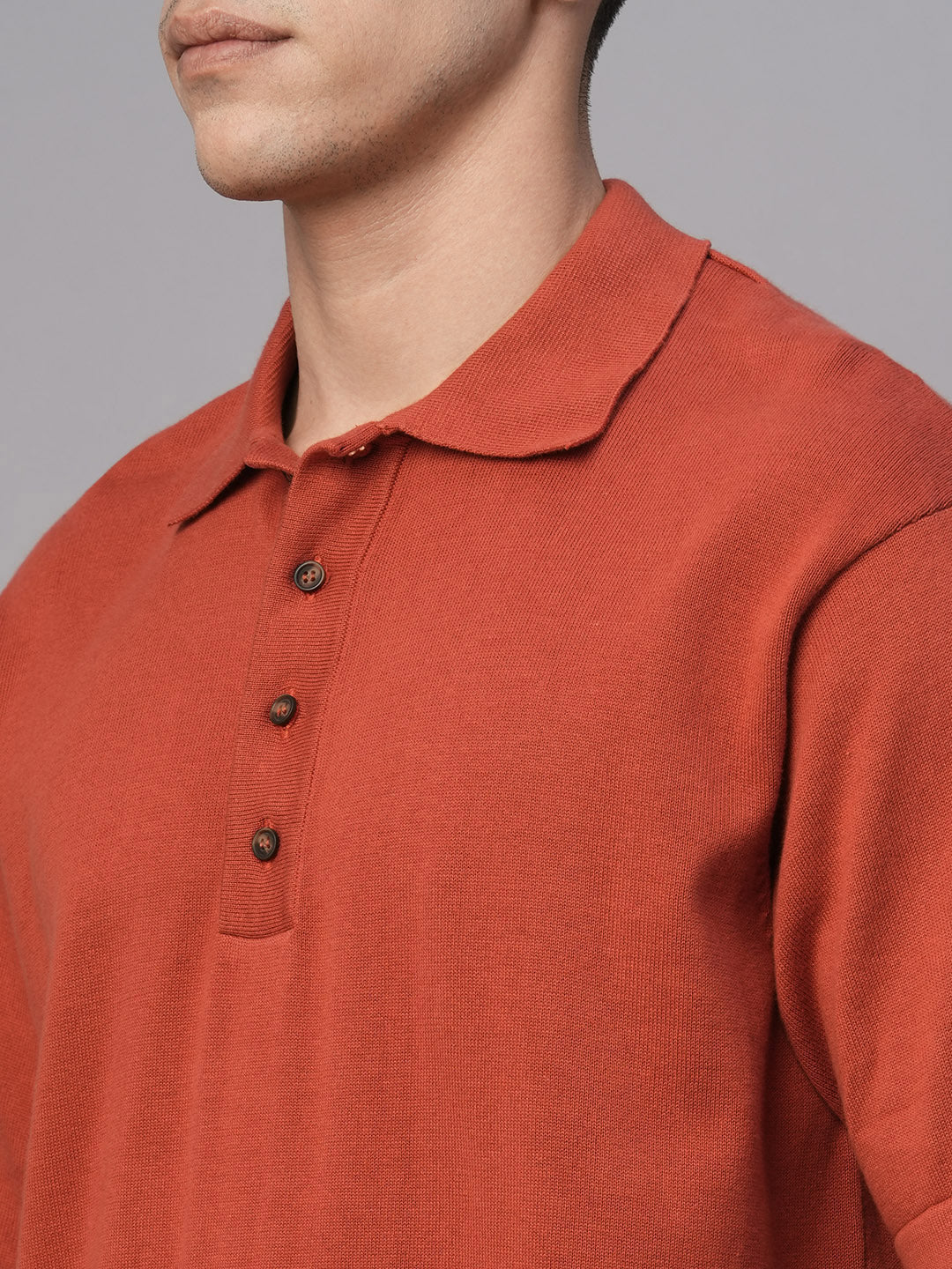 Men's Red 100% Cotton Regular Fit Tshirt