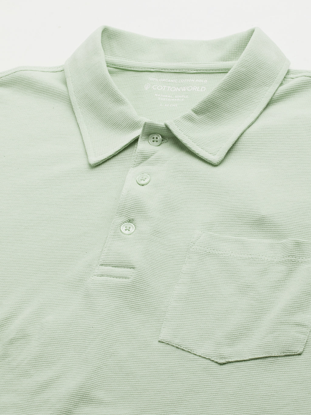 Men's Green 100% Cotton Regular Fit Tshirt