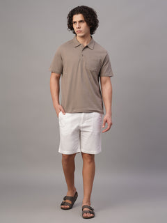 Men’s Cotton Regular Fit T-Shirt Khaki