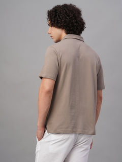 Men’s Cotton Regular Fit T-Shirt Khaki