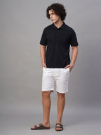 Men's Navy 100% Cotton Regular Fit Tshirt