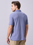 Men's Lavender 100% Organic Cotton Regular Fit Tshirt