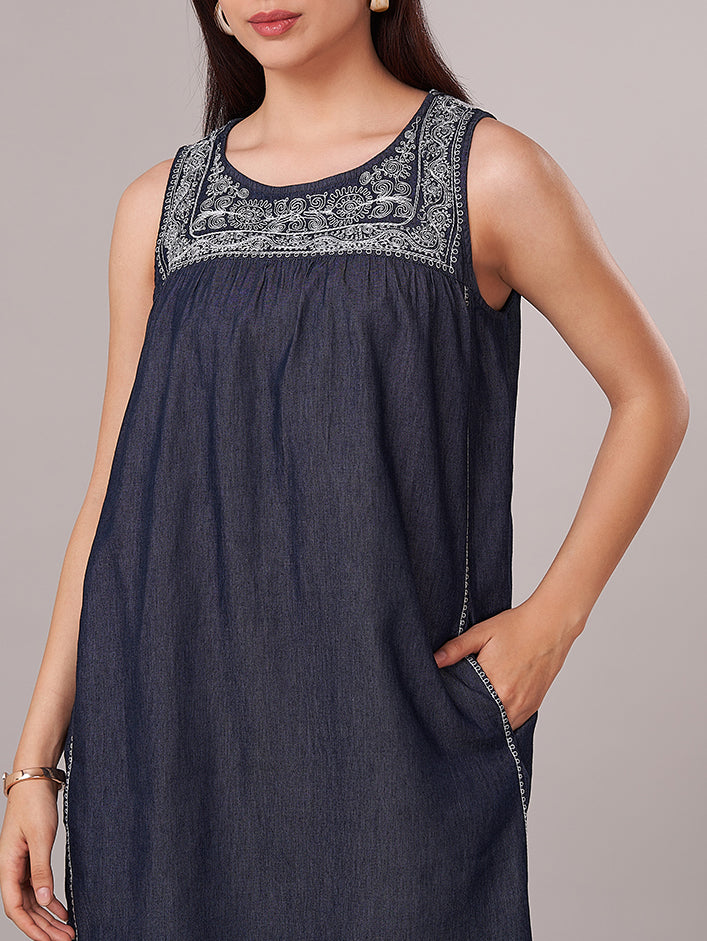 Women's 100% Cotton Regular Fit Dress Denim