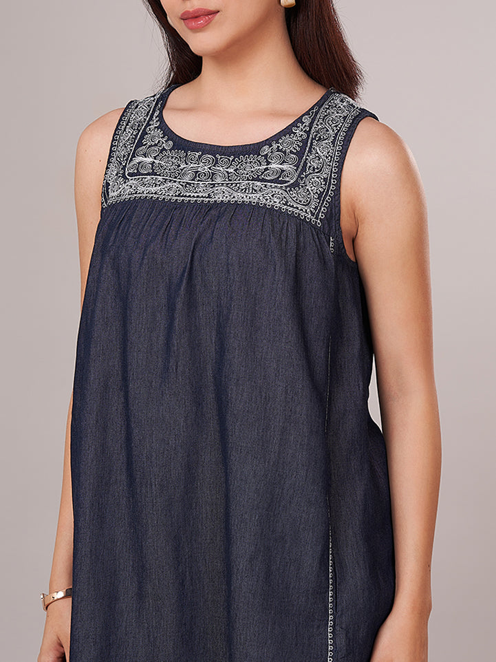 Women's 100% Cotton Regular Fit Dress Denim