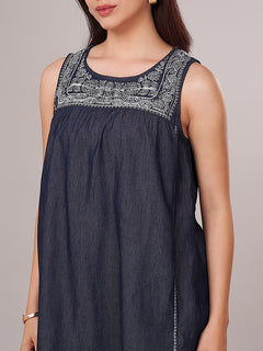 Women's 100% Cotton Regular Fit Dress Denim
