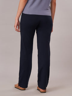Women's Cotton Elastane Regular Fit KPant Navy