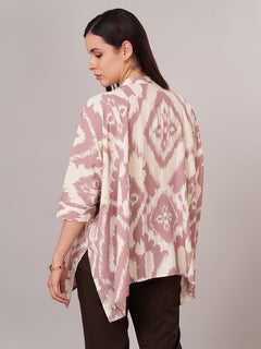 Women's 100% Viscose Relax Fit Blouse Pink