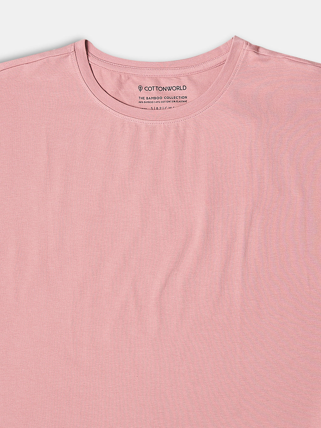 Women's Bamboo Regular Fit Tshirt Pink