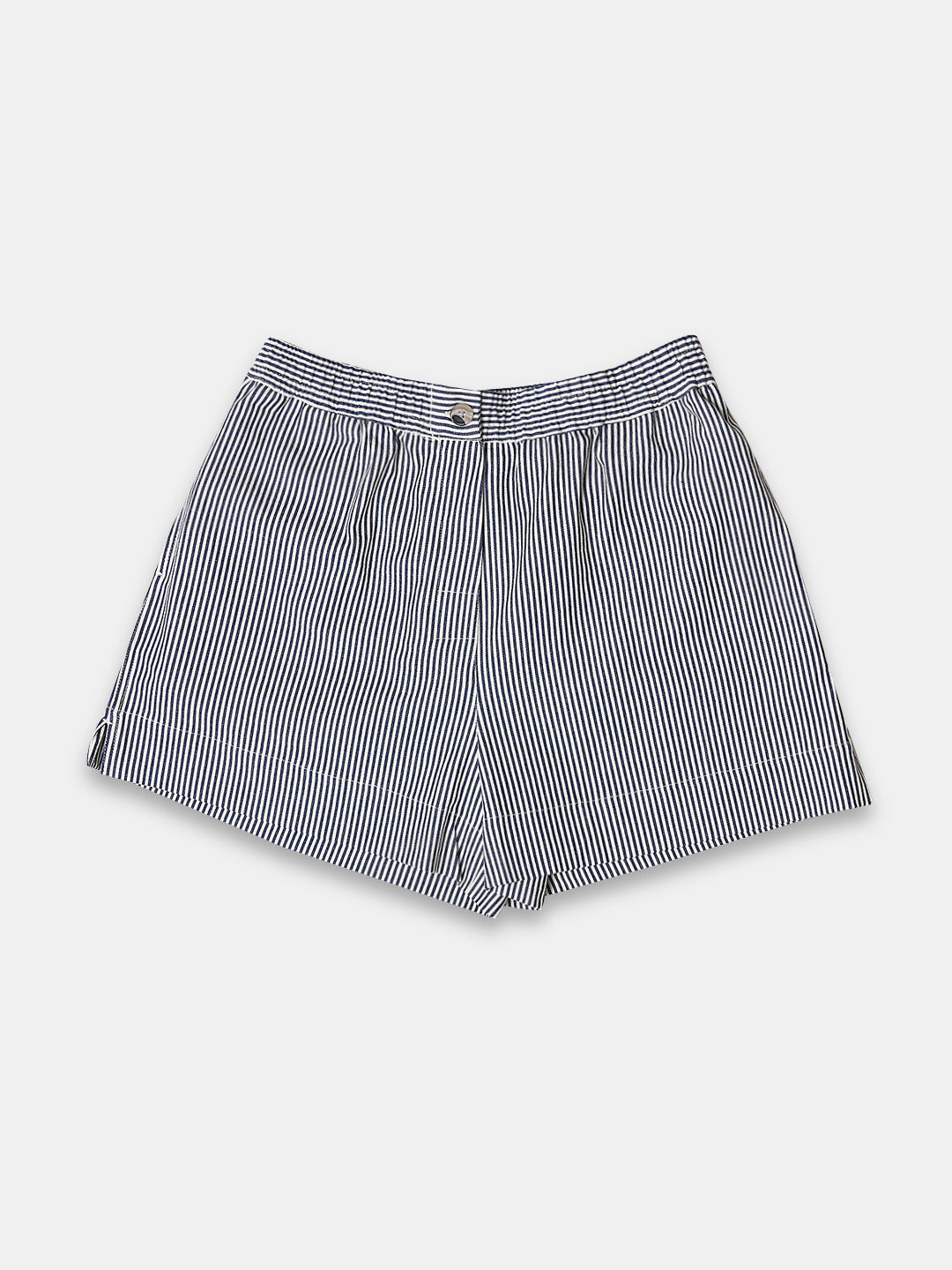 Women's Cotton Lycra Regular Fit Shorts Indigo
