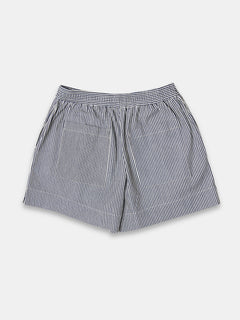 Women's Cotton Lycra Regular Fit Shorts Indigo