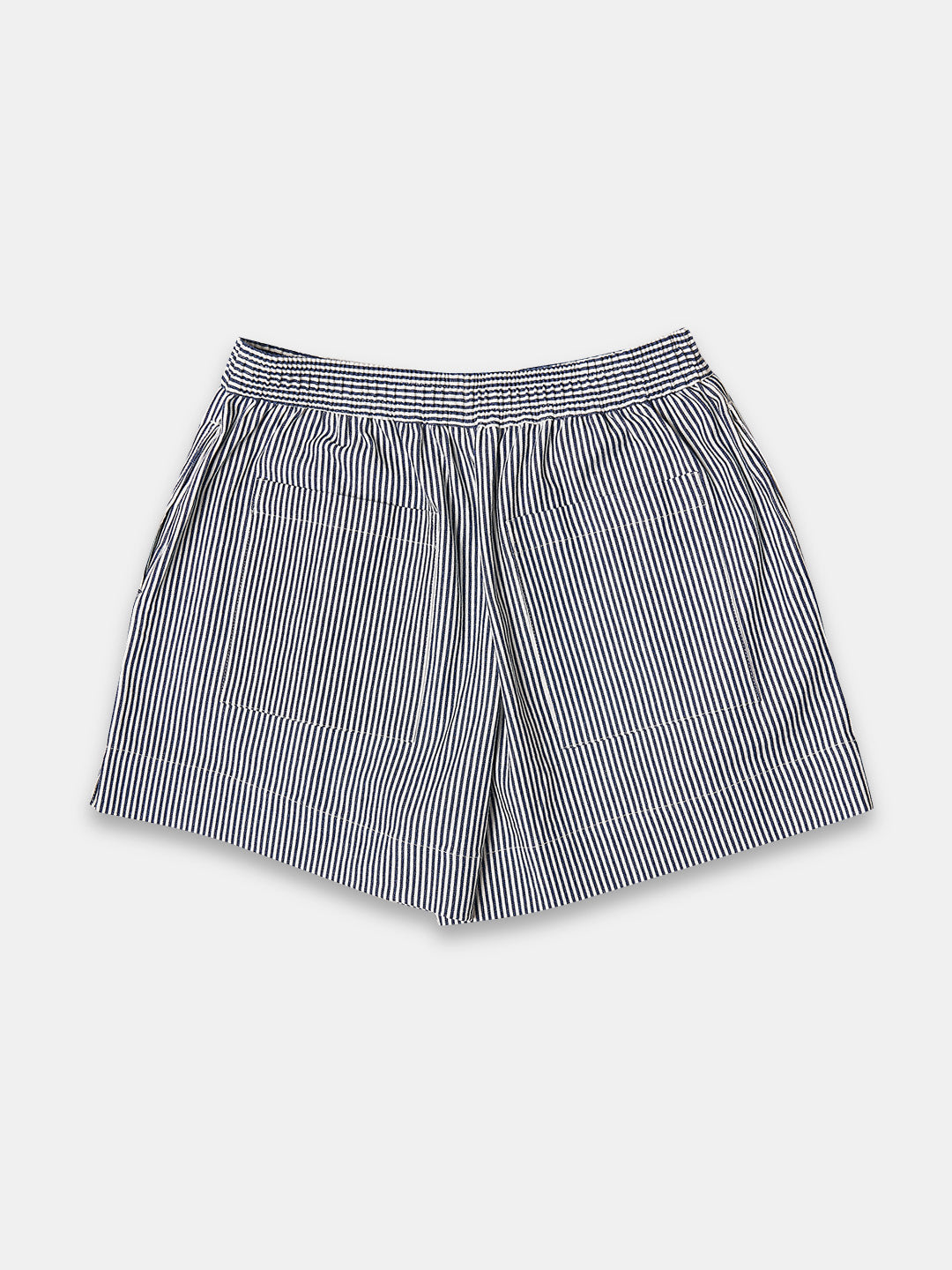 Women's Cotton Lycra Regular Fit Shorts Indigo