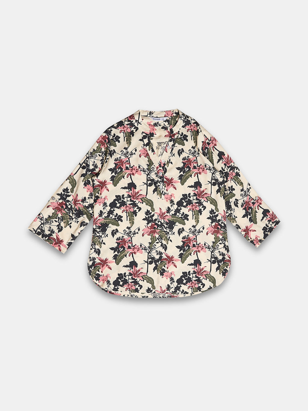 Women's 100% Viscose Regular Fit Blouse Multi
