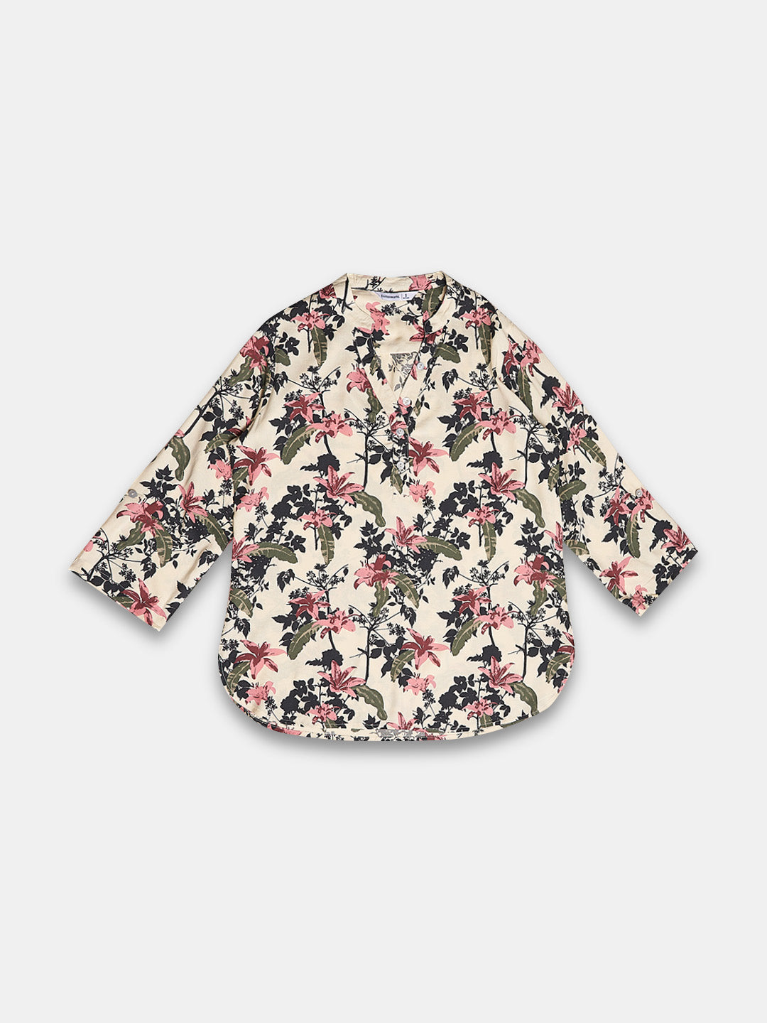 Women's 100% Viscose Regular Fit Blouse Multi