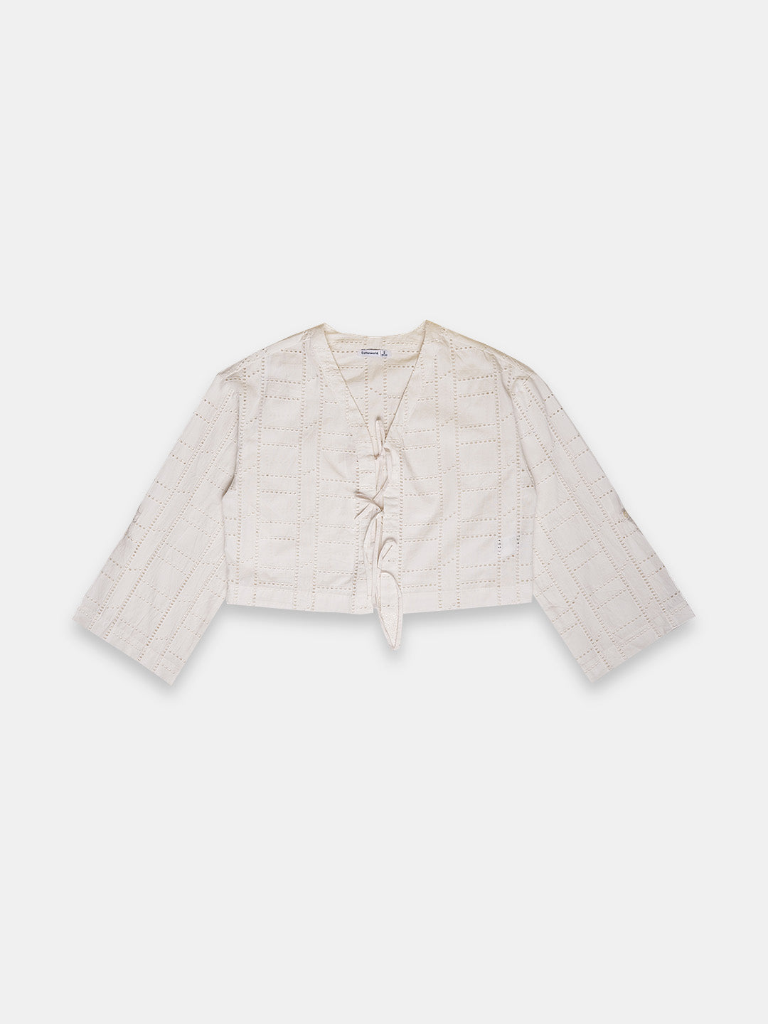 Women's 100% Cotton Regular Fit Blouse White